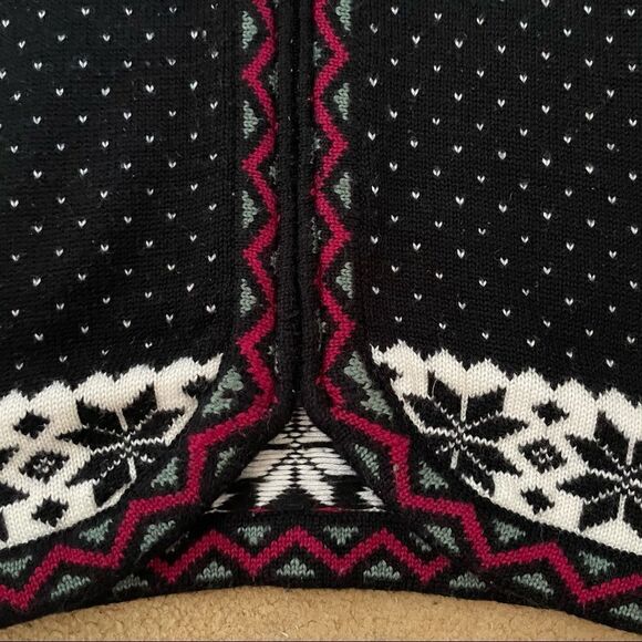 Ossi Skiwear ~ Wool Blend Knit Jacket ~ size Large - Picture 4 of 8